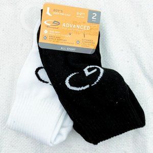 Champion C9 Boys Cushioned Over The Calf Socks 2 P